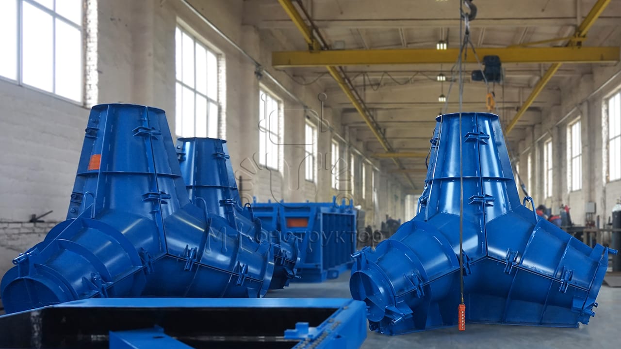 Металлоформы для тетраподов — фото 4